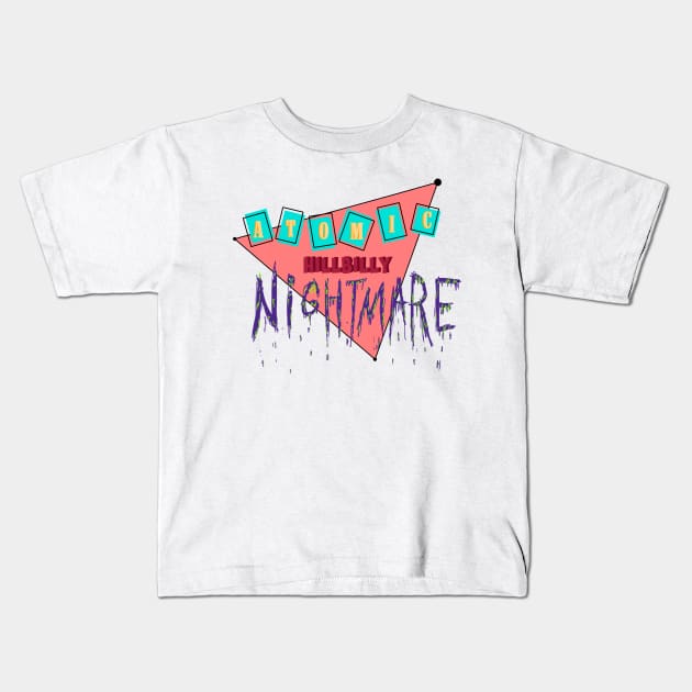 Atomic Hillbilly Nightmare mid century googie inspired Kids T-Shirt by MacSquiddles